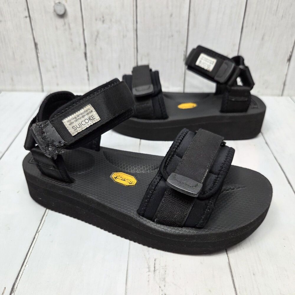 Suicoke CEL-V Vibram Sandal Black Size Men's 6 / Women's 8 UK 5 Comfort Shoes